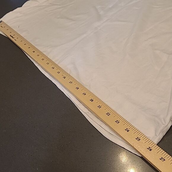 Time and Tru sz 22(XXL) white sleeveless  blouse, 100% Rayon - Picture 7 of 10